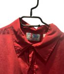 Chemise en soie rouge 