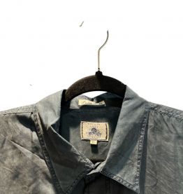 Chemise en soie grise vintage 