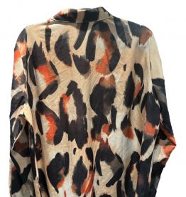 Chemise léopard vintage 