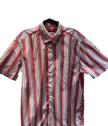 Chemise bordeaux pierre cardin