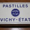 boite métal ancienne de pastilles vichy état