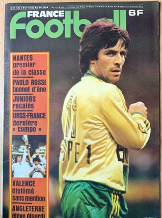 France Football 20.5.80