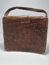 Sac à main en croco
