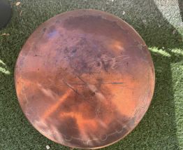 Bassine à confiture en cuivre 43cm