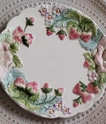 Plat de presentation fraises