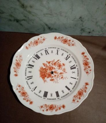 Assiette pendule