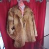 Veste fourrure renard