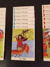 Jeu de 7 familles rétro "Les Indiens" | Rare | Années 70