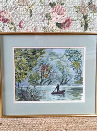 Tableau (peinture sous verre)