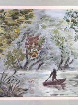 Tableau (peinture sous verre)