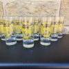  Lot de 12 verres vintage "Loch Ness Scotch Whisky" 