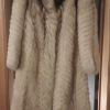 Long Manteau vraie fourrure