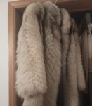 Long Manteau vraie fourrure