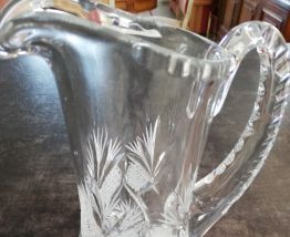 Carafe à eau en cristal de Pologne