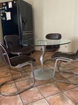 Table Bernard DEQUET pour PROTIS. 1980. 