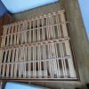 Lit en bois vintage Roche Bobois en Orme