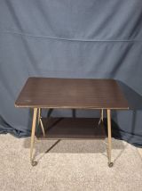 Desserte laiton et formica anneed 50/60