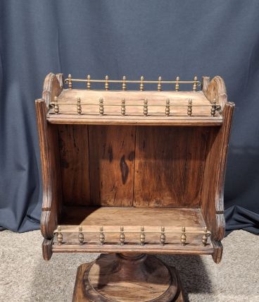 Mini Bar maritime pivotant en bois 