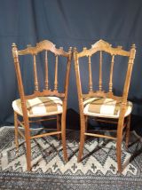 Paire Chaises volante 1900