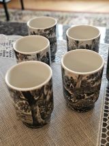 Carafe et gobelets Villeroy et boch mettlach