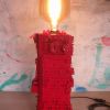 Lampe tot'm électro rouge