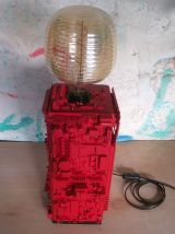 Lampe tot'm électro rouge