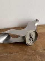 Applique Oxar. 1970. Aluminium courbé. Space age.