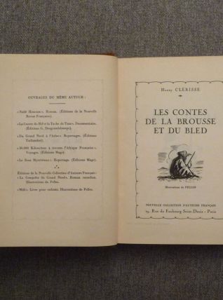 Les Contes de la Brousse et du Bled- 11 Contes- 1936  