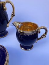 Service à café 5 tasses sucrier pot à lait cafetière Limoges