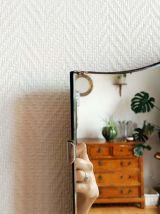 Coiffeuse 1950 formica marbré 