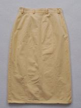 Jupe longue vintage jaune paille Armor Lux Taille 36/38