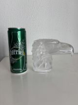 Lalique Tête d'Aigle — Cristal signé années 80
