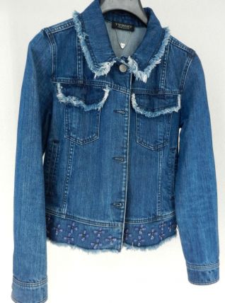Veste en jean, marque Twin Set Simona Barbieri