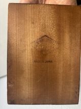 Porte-cigarettes vintage 1960 distributeur bois japon groom 