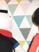 Popeye et Olive - peluche tres bon etat 