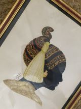Profil femme africaine annees 70.