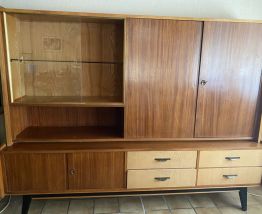 Buffet avec vitrine - année 1960/70