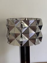 Lampe cinétique. 1970. Plexiglas fumé. Space age.
