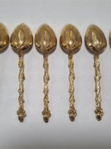 Petites cuillères dorées
