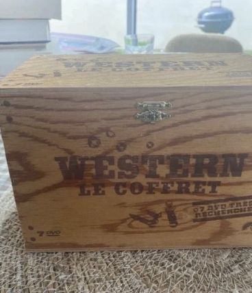 Coffret bois Collector 7 DVD Western