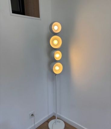 Lampadaire Agemob style vintage Eyeball 70-80
