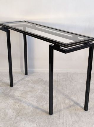 Magnifique console design Pierre Vandel Paris 1970'S