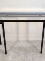 Magnifique console design Pierre Vandel Paris 1970'S