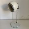 Grande lampe vintage 1960 eyeball blanche mid-century bureau