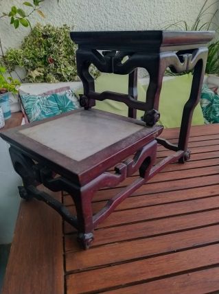 Paire de sellettes anciennes