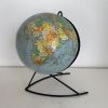 Globe vintage 1960 terrestre Girard Barrère mappemonde - 33 