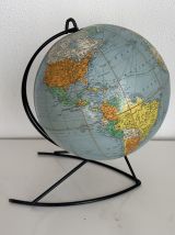 Globe vintage 1960 terrestre Girard Barrère mappemonde - 33 