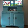 buffet mado avec vitraux