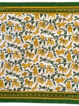 Set De Table Hermès Paris Chasse En Inde + Boite + Sac