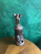 Rare Oracle Royal Baoulé "Mounu" – Éléphant à la Dualité – 5